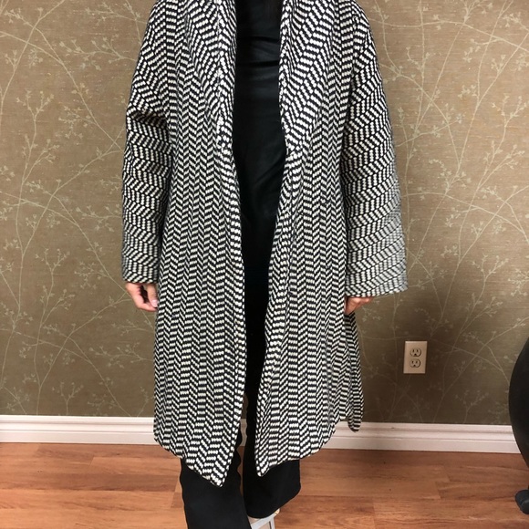 Mara Hoffman Shawl Collar hooded coat - Picture 9 of 12